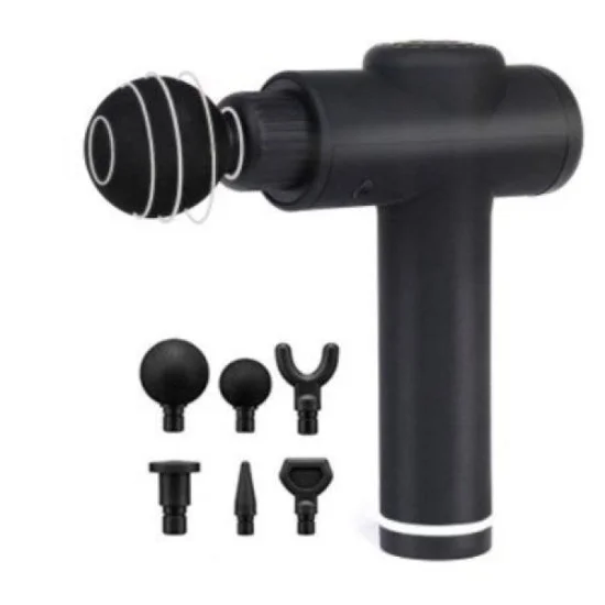 Wansa Handheld Gun Massager - Black